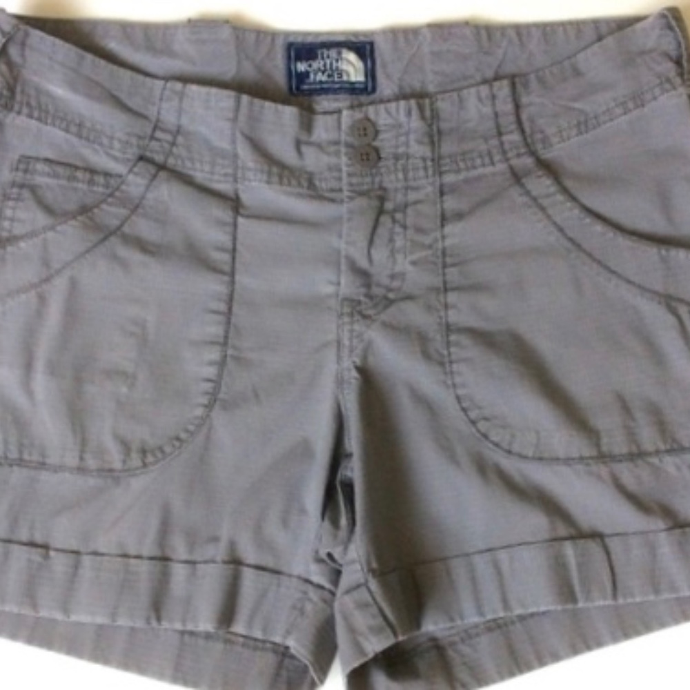 Size 10 Grey North Face Hiking Shorts